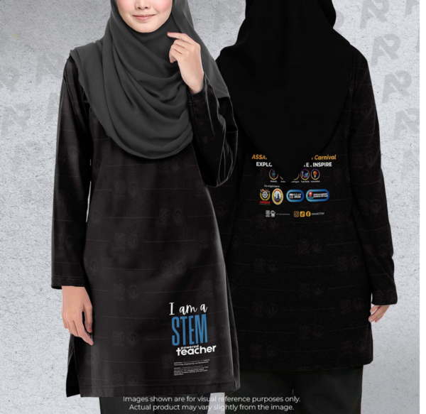 baju assak stem , i am a stem powered teacher