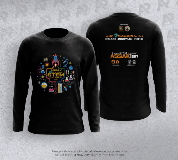 assak stem tshirt lengan panjang